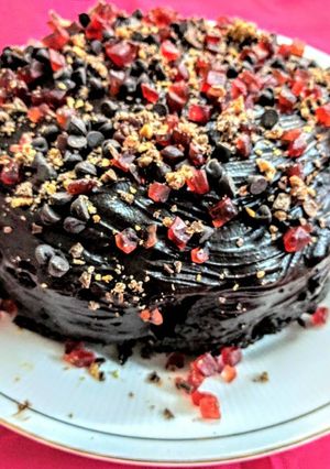 A picture of Chocolate cake.