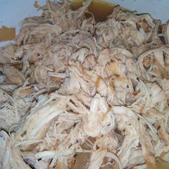 A picture of Pulled Chicken in Crockpot/Slow Cooker.