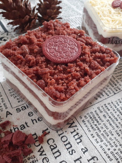 Foto resep Red Velvet Dessert Box