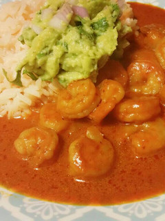 Una foto de Camarones a la Diabla a mi Estilo♡