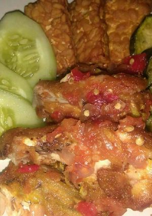 Foto resep Sayap Geprek