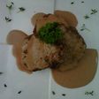 Lomo de cerdo con salsa de manzana