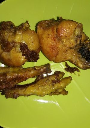 Foto resep Ayam goreng lengkuas simpel