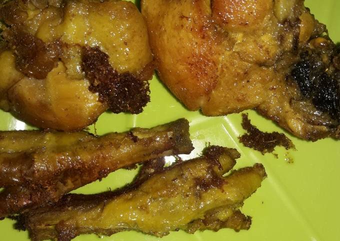 Ayam goreng lengkuas simpel