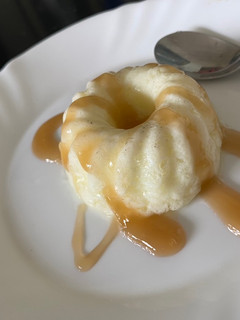 A picture of Budino di albume alla vaniglia.