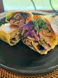 Chicken vegetables Wraps garlic