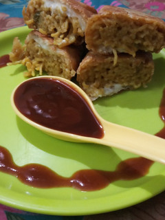 A picture of Noodles Spring roll.