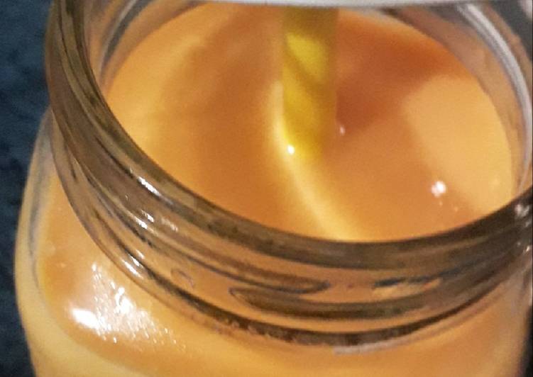 How to Prepare Homemade Creamy Mango Shake