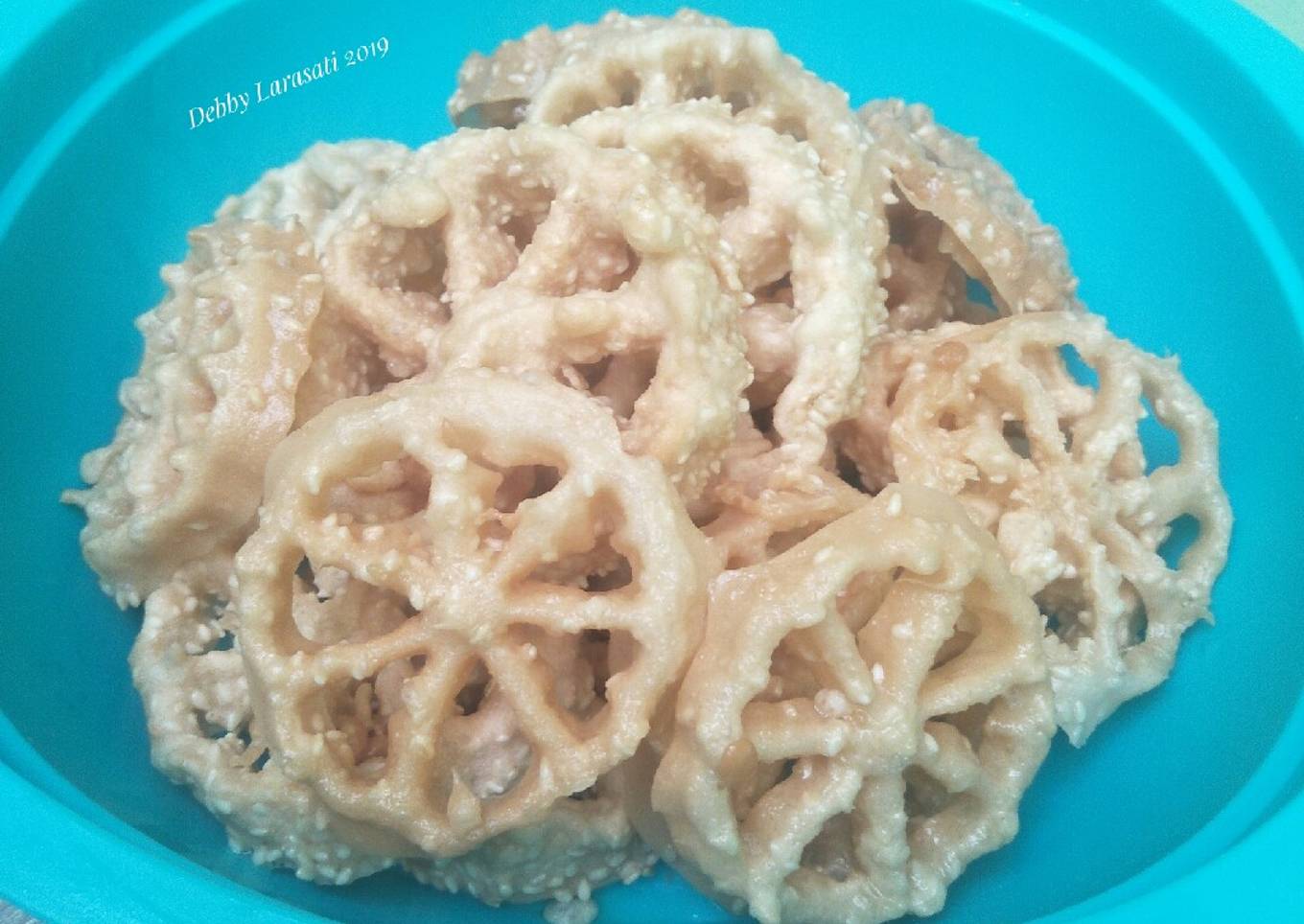 Kembang Goyang Wijen Enak Simple