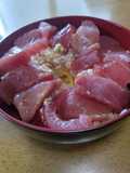 Egg and Tuna Tekka Donburi