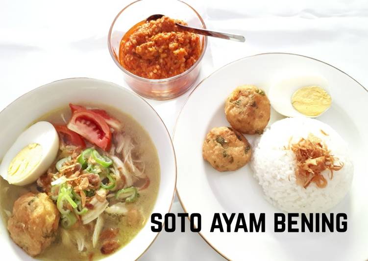 Soto ayam bening