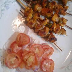 Yoghurt chicken stick A picture of Yoghurt chicken stick.