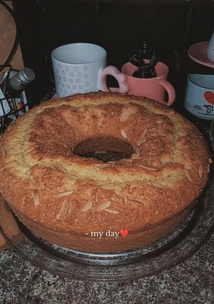 صورة لوصفة كيكه البرتقال وجوز الهند 🥥🍊