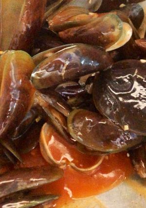Foto resep Masakan Ala Anak Kos - Kerang Ijo Saus Pedas (Extra Hot)