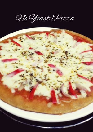 A picture of No Yeast Pizza.