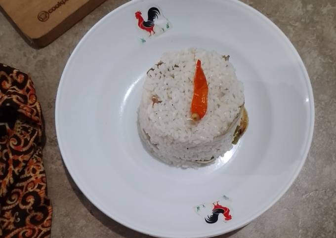 Resep Nasi liwet kaldu udang Resep Nasi liwet kaldu udang