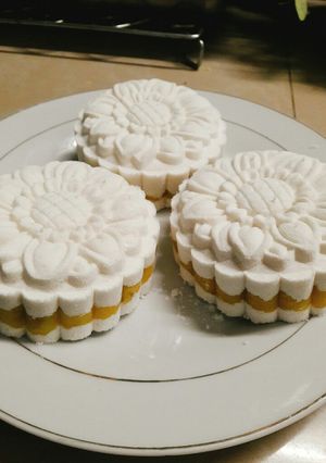 Hình của món Bánh in nhân đậu xanh.
