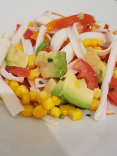 Una foto de Ensalada de cangrejo