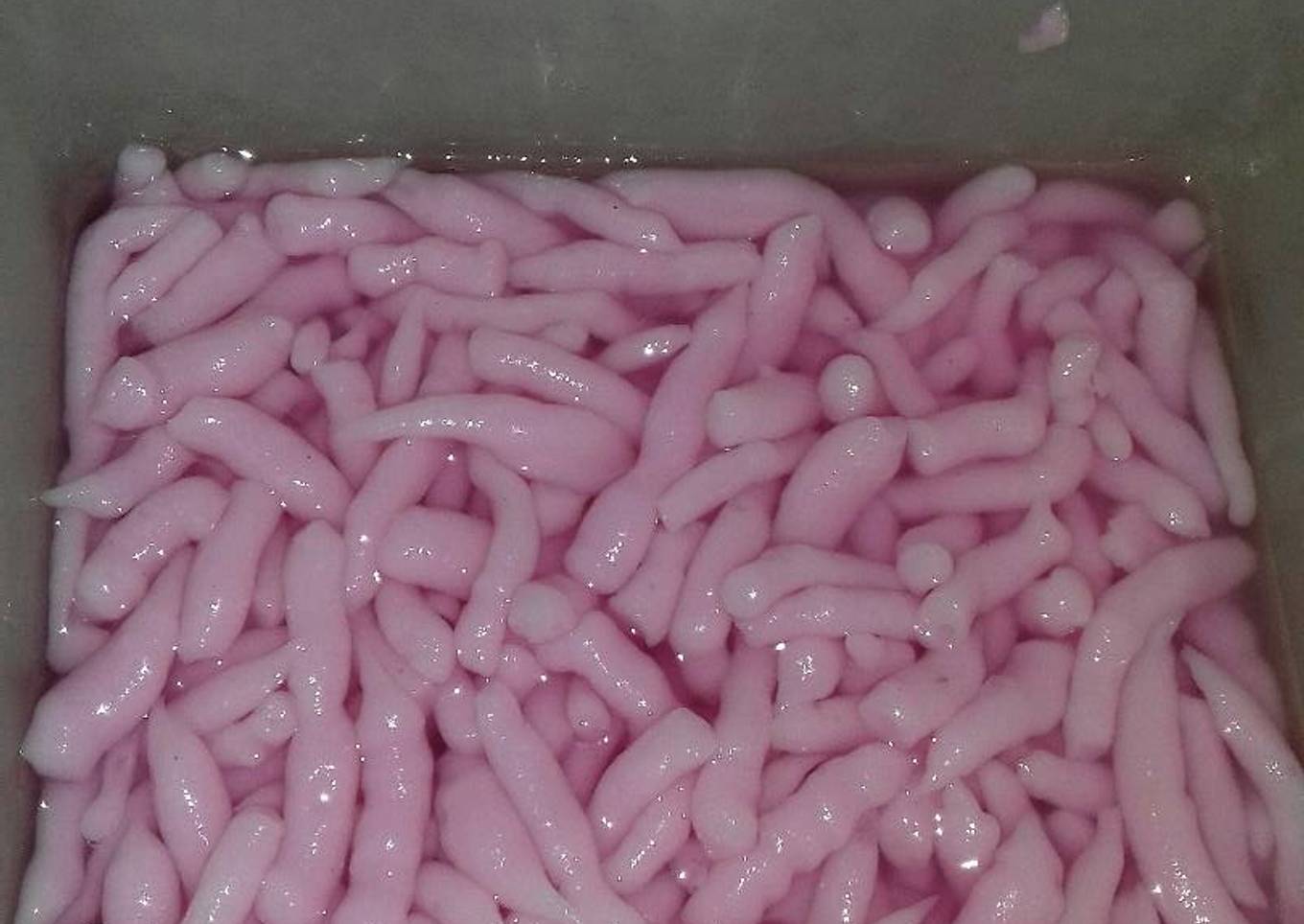 Cendol pink buah naga (langsung adem)