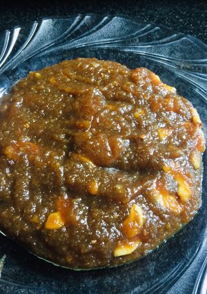 A picture of Alovera halwa.