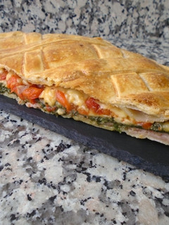 Una foto de Torta arcobaleno