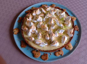 Une photo de La tarte au citron meringuée CAP pâtissier