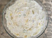 A picture of cream cheese spread