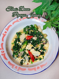 Foto resep Tumis Daun Pepaya Jepang
