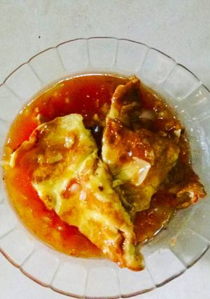 Foto resep Telur dadar saus asam manis