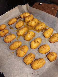 Una foto de Patatas asadas