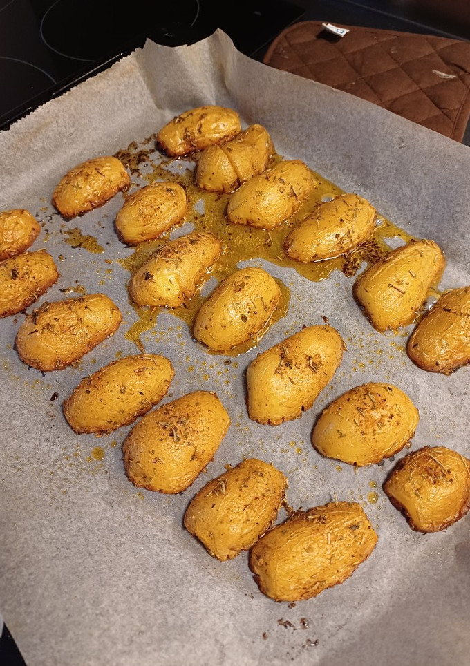 Una foto de Patatas asadas