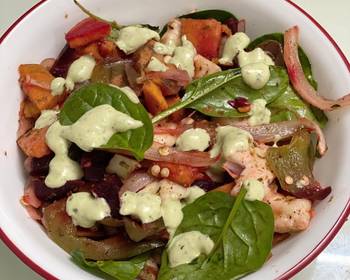 How To Cooking Recipe Sweet potato salad Delicious Nutritious