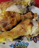 Muslos de pollo a la mostaza🤤