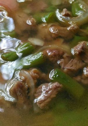 Foto resep Asem-asem daging ala Rieko