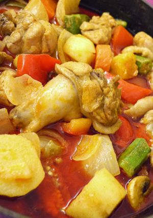泰國紅咖哩雞【清冰箱料理】 的食譜成品照片