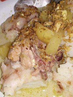 Foto resep Opor ayam kentang