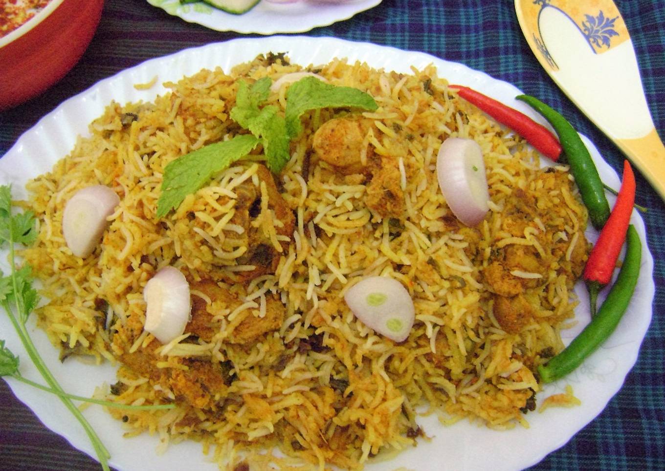 Ramadan Special - Achari Mutton Dum Biryani