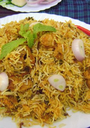 A picture of Ramadan Special - Achari Mutton Dum Biryani.