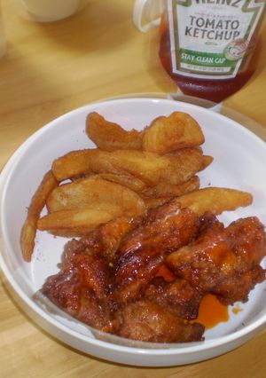 A picture of Buffalo Wings.