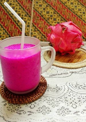 Foto resep Yoghurt buah naga