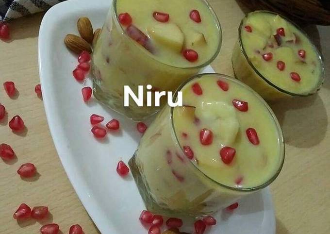 Simple Way to Make Ultimate Fruits Custard