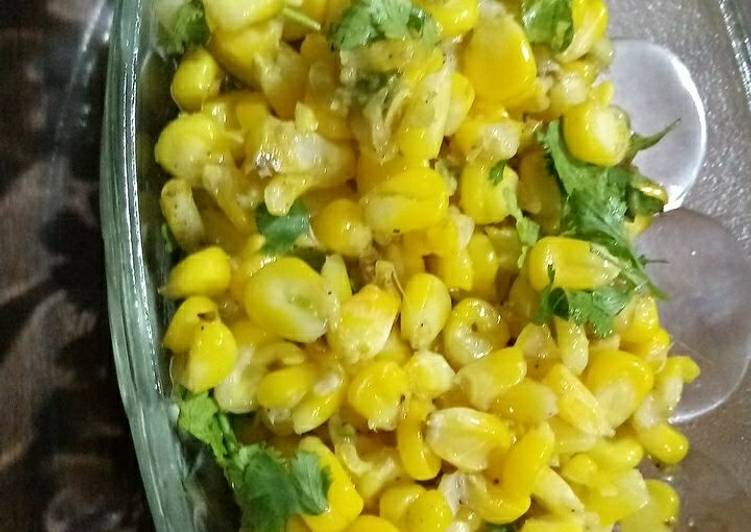 How to Make Favorite Masala Butter Corn