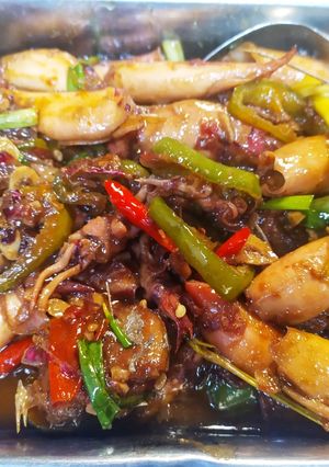 Foto resep Oseng Asin Cumi Pedas