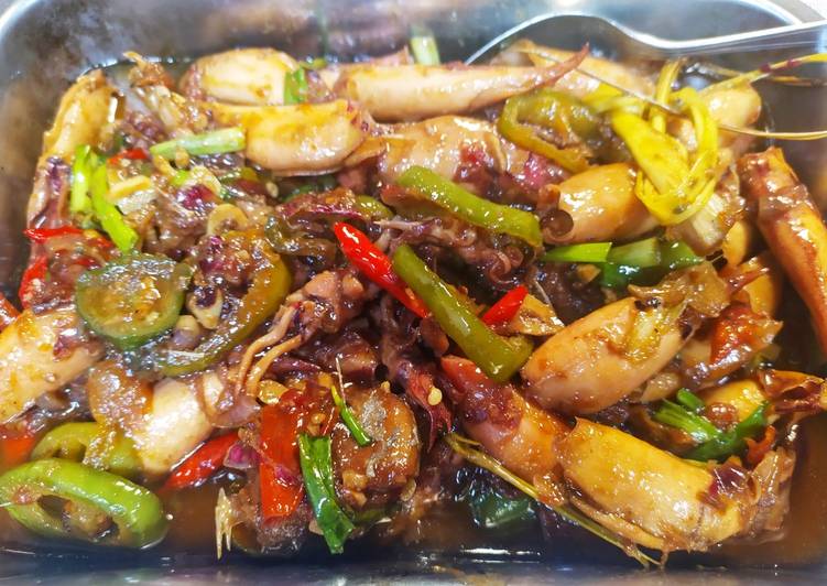 Resep Oseng Asin Cumi Pedas | Resep Bumbu Oseng Asin Cumi Pedas Yang Sempurna