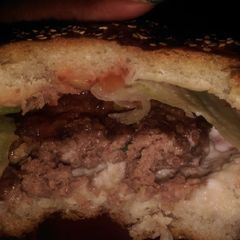 A picture of Beef burger.