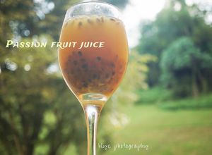 Gambar Jus buah markisa (Passion fruit)
