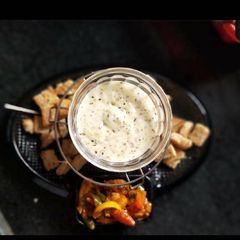 A picture of Cheese fondue dipper.