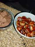 Dulce de castañas sin azúcar