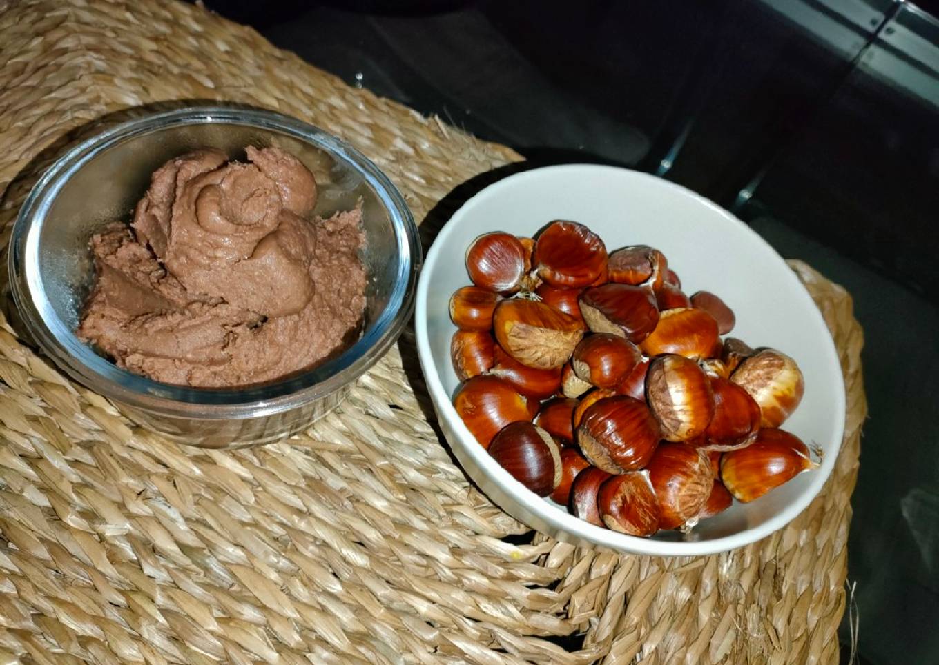 Dulce de castañas sin azúcar
