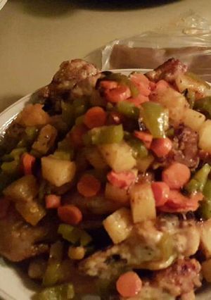 A picture of Sweet and Tangy Wings.